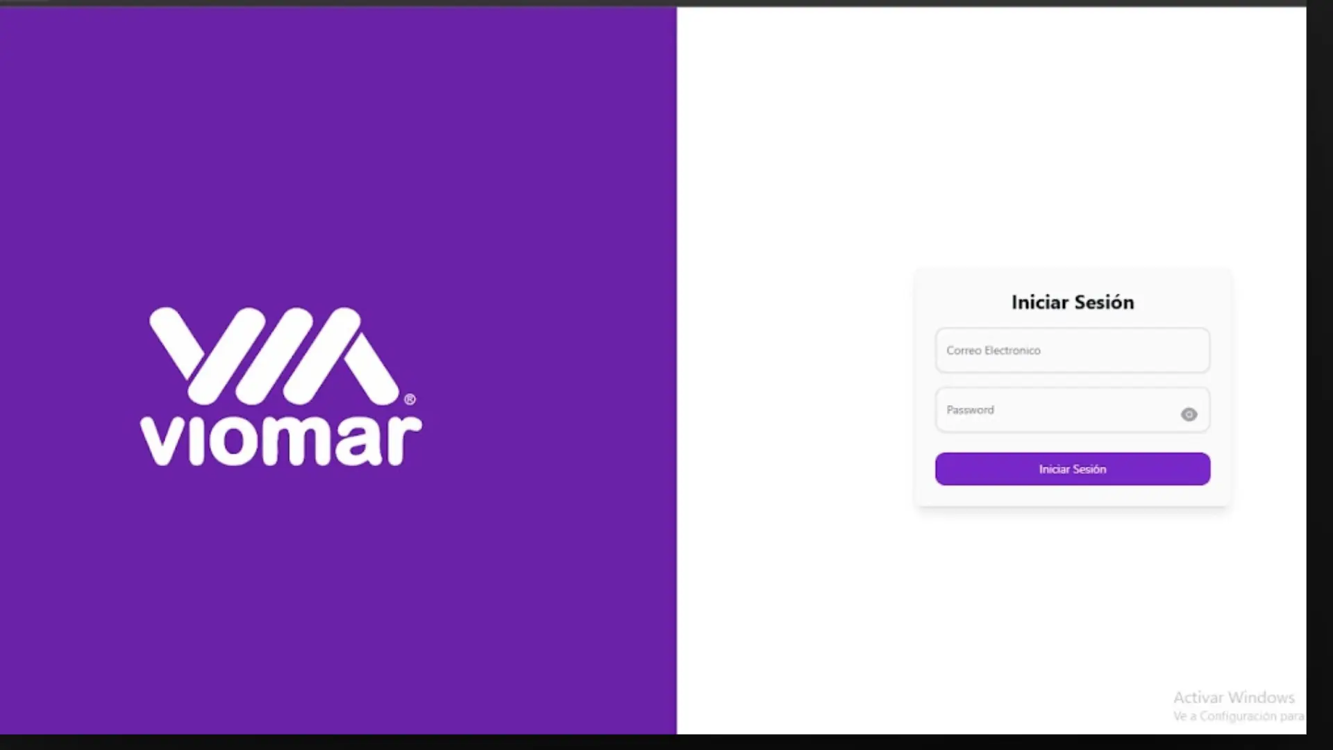 Captura de pantalla del proyecto VIO